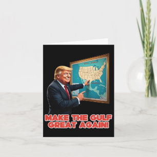 Tarjeta Hacer El Golfo Grande Otra Vez Divertido Trump Bie