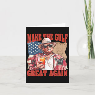 Tarjeta Hacer El Golfo Grande Otra Vez Divertido Trump Gol