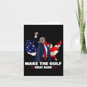 Tarjeta Hacer el Golfo Grande Otra Vez Divertido Trump Gol