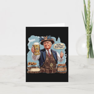 Tarjeta Hacer grande de nuevo Trump Beer Mug