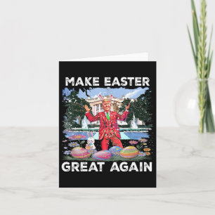 Tarjeta Hacer la Pascua Grande De Nuevo Con Trump Y Bundy