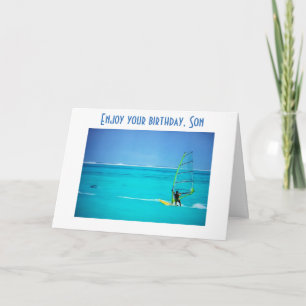 TARJETA HACER LO QUE TE HACE FELIZ, HIJO - DESEOS DE CUMPL