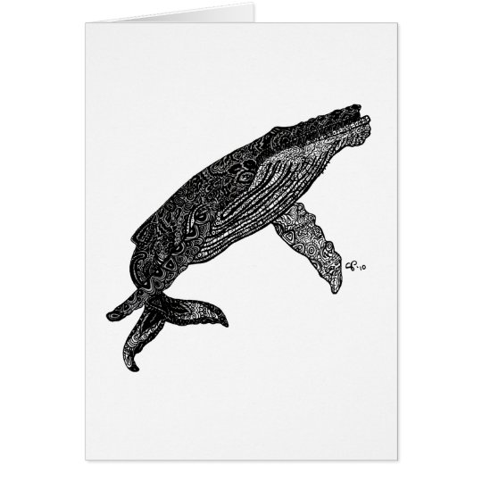 Tarjeta Hacer mismo la ballena