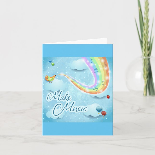 Tarjeta Hacer música (Anverso)