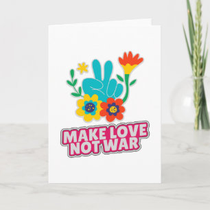 Tarjeta Hacer que el amor no sea la guerra