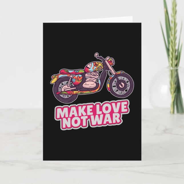 Tarjeta Hacer que el amor no sea la guerra (Anverso)