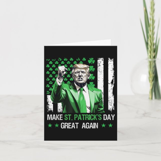 Tarjeta Hacer que el Día de los Patrocinadores vuelva a se (Anverso)