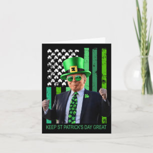 Tarjeta Hacer que el día de los patronos sea grande otra v