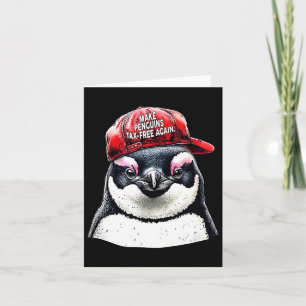 Tarjeta Hacer que el impuesto al pingüino vuelva a estar l