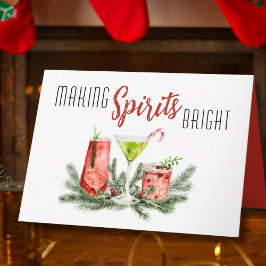 Tarjeta Hacer que los espíritus brillen por las fiestas de