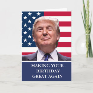Tarjeta Hacer que tu cumpleaños sea grande de nuevo