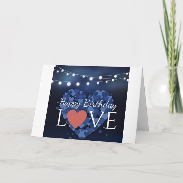 TARJETA HACERTE "FELIZ" POR TU CUMPLEAÑOS (Anverso)