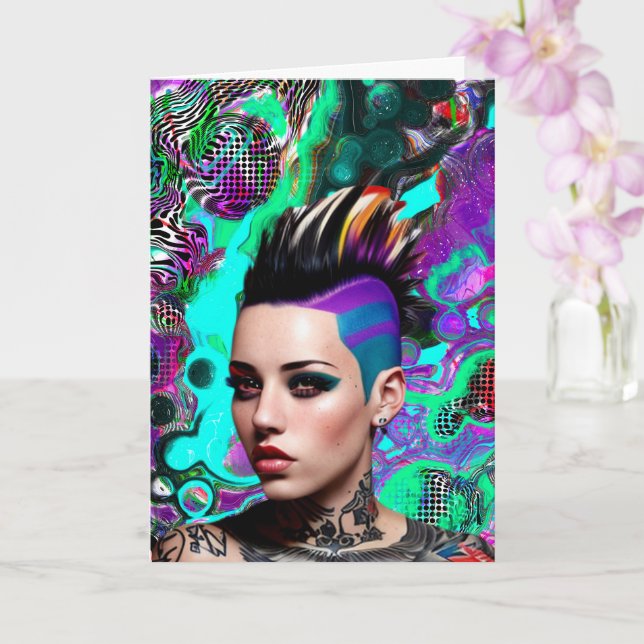 Tarjeta Haces del mundo un lugar hermoso (Orquídea)