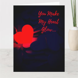 TARJETA HACÉS QUE MI CORAZÓN BRILLE