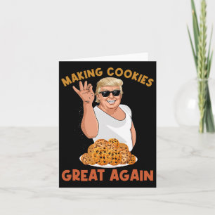 Tarjeta Haciendo a la Cookie Grande De Nuevo, Divertido Tr