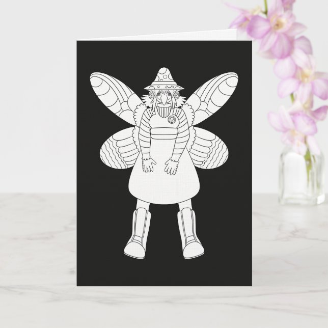Tarjeta Hada (Orquídea)
