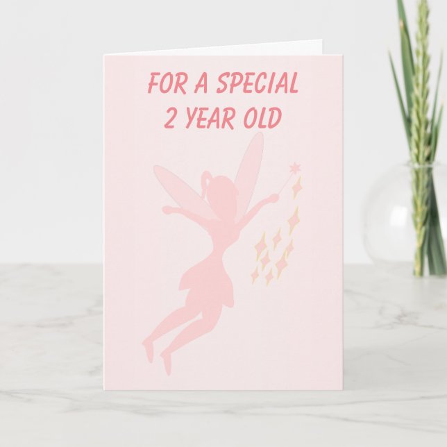 Tarjeta Hada 2.º cumpleaños (Anverso)