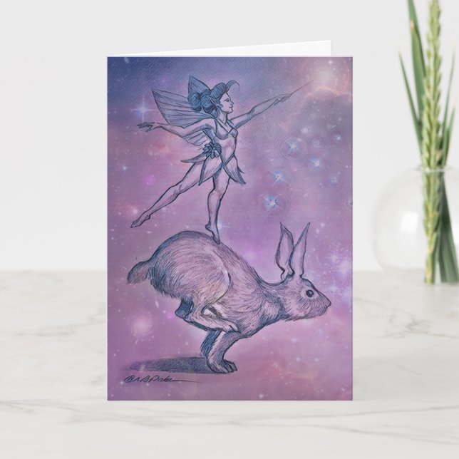Tarjeta Hada bailarina (Anverso)