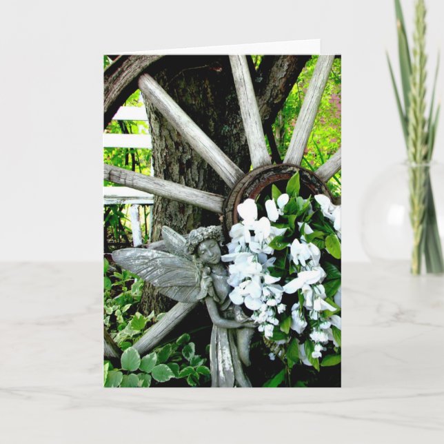 Tarjeta Hada del jardín (Anverso)