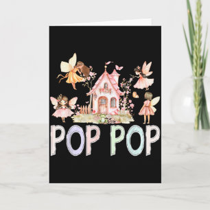 Tarjeta Hada P P Mágico Cumpleaños Floral Niña Cuento de H