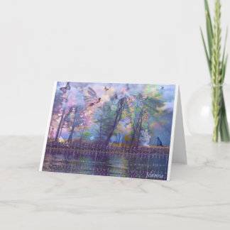 Tarjeta Hadas Notecards del jardín