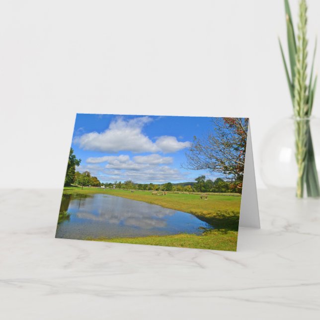 Tarjeta Haddam Meadows Notecard (Anverso)