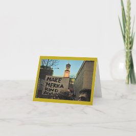 Tarjeta Haga la clase otra vez Nashville marzo de América