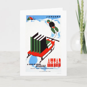 Tarjeta Haga su nieve de la lectura WPA 1938