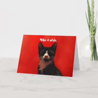 Tarjeta Haga un ^_^ del deseo