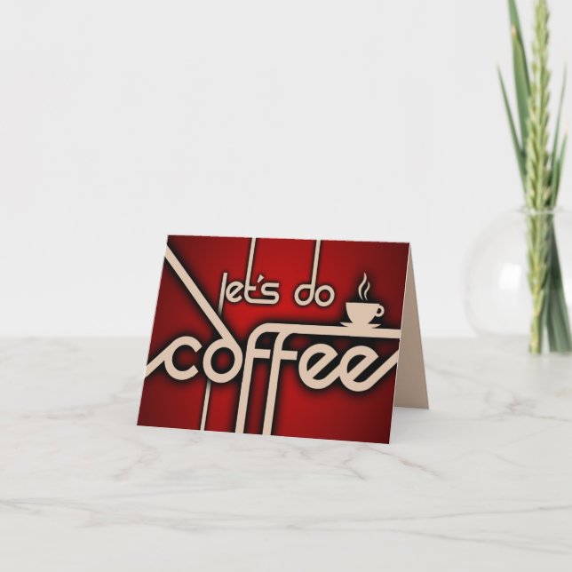 Tarjeta ¡hagamos el café! (Anverso)
