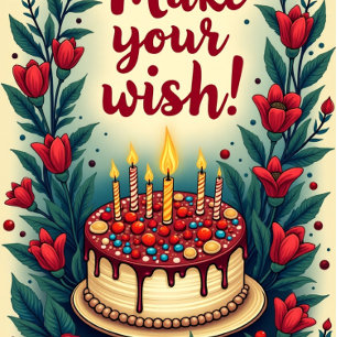 Tarjeta ¡Hagan NEGAR A Su Madrina De Cumpleaños Deseada!