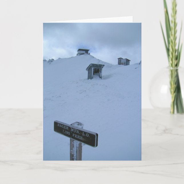 Tarjeta Hager Mtn. Búsqueda de incendios (Anverso)