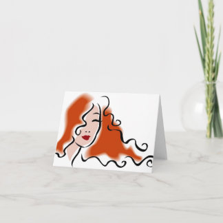 Tarjeta Hairstylist - Hairdresser