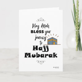 Tarjeta Hajj Mubarak