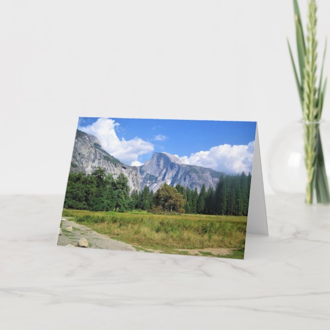 Tarjeta Half Dome, Parque Nacional Yosemite, CA (Anverso)