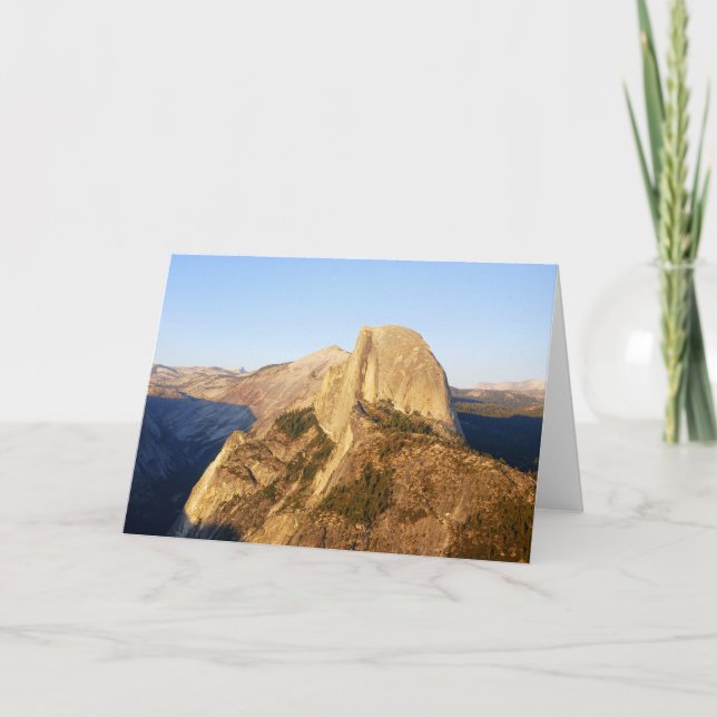 Tarjeta Half Dome, Parque Nacional Yosemite, California (Anverso)