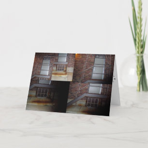 Tarjeta Hallowe’en "Black Shadow"