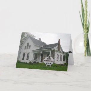 Tarjeta Hallowe’en "Casa del Asesinato de Villisca