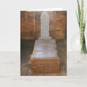 Tarjeta Hallowe’en "Dusty's Grave"