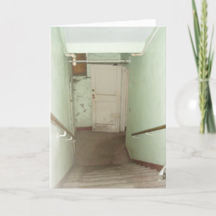 Tarjeta Hallowe’en "Follow the Trail"