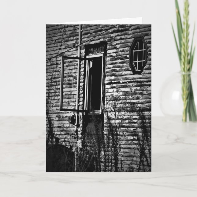 Tarjeta Hallowe’en "Liberando el alma" (Anverso)