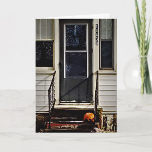 Tarjeta Hallowe’en "Rotting Pumpkin Awaits"