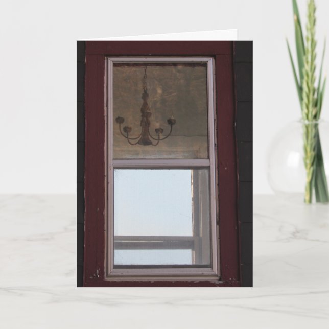 Tarjeta Hallowe’en "Windows of Jordan's Soul" (Anverso)