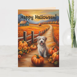 TARJETA HALLOWEB DE BOMBA Y PUPS PARA CUALQUIERA