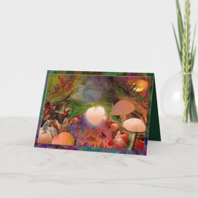 Tarjeta  Halloween (Anverso)