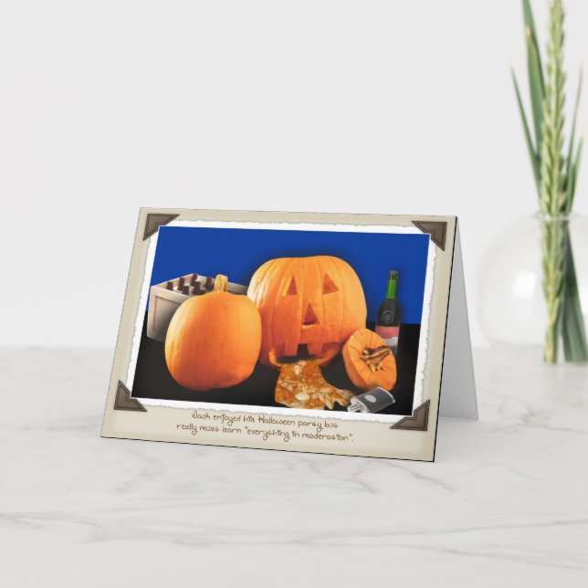 Tarjeta Halloween (Anverso)