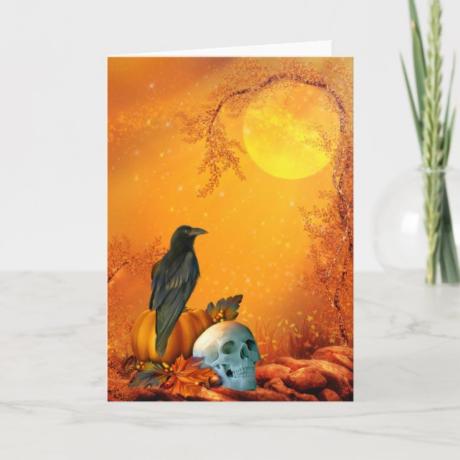 Tarjeta Halloween (Anverso)