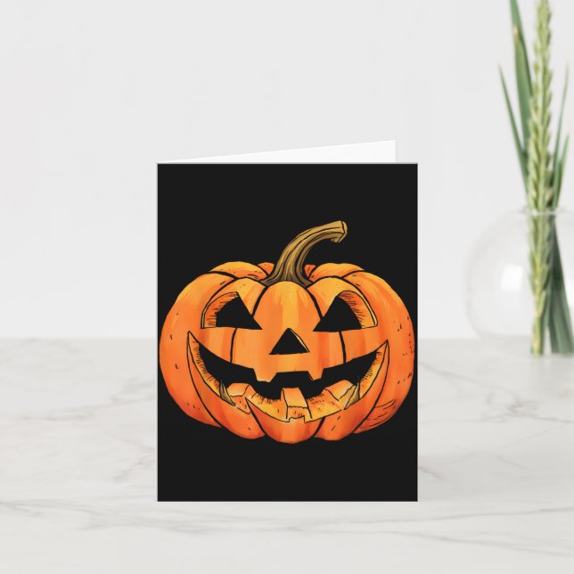 Tarjeta Halloween (Anverso)