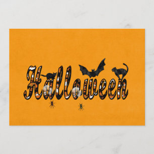 Tarjeta Halloween