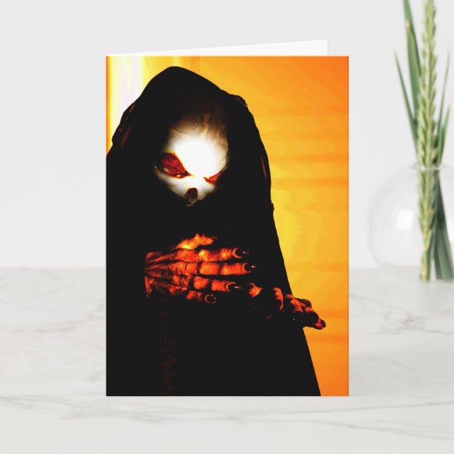 Tarjeta Halloween (Anverso)